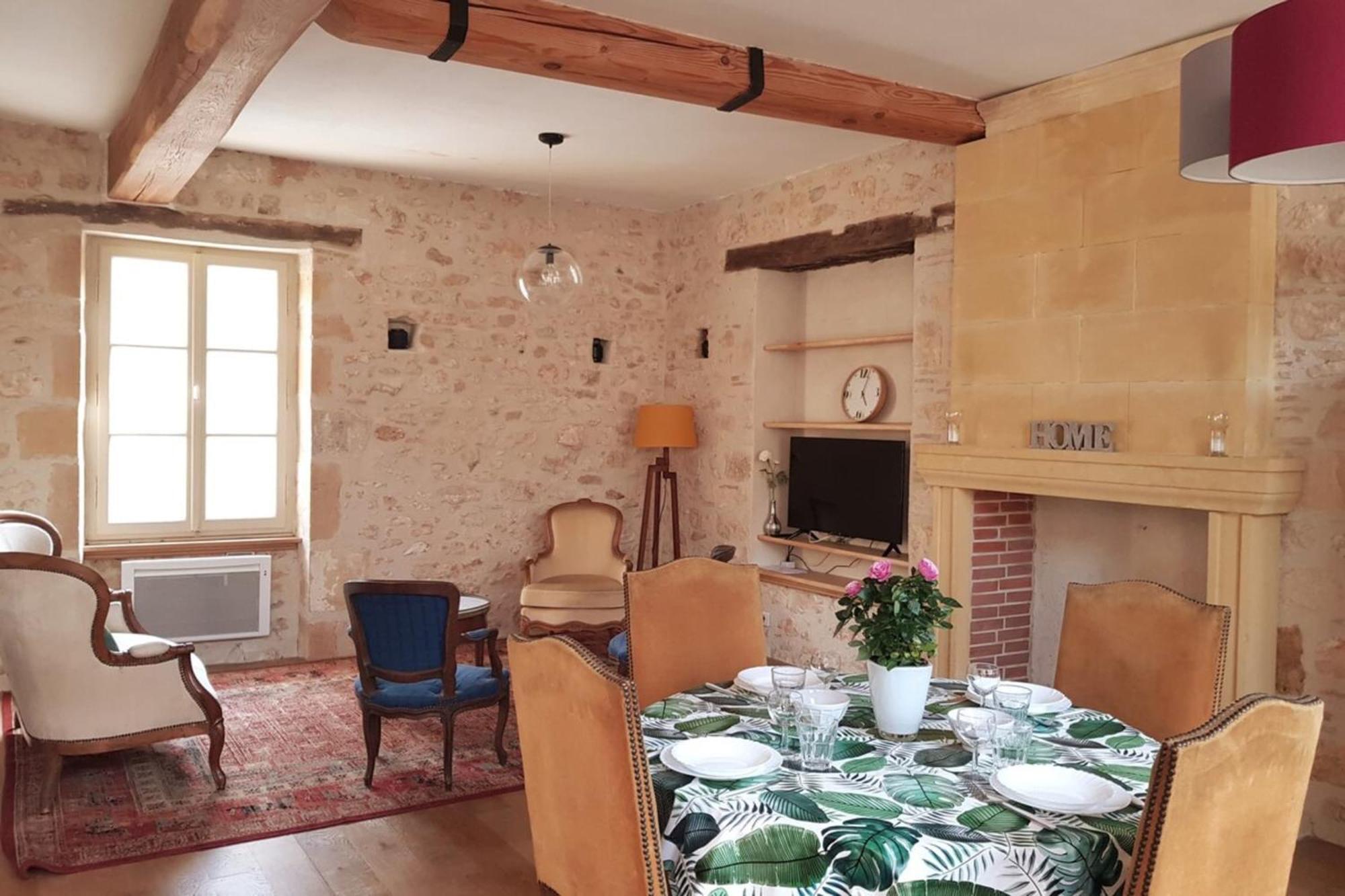 Monpazier Situation Ideale Lumineux Terrasse エクステリア 写真